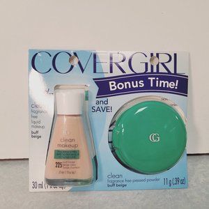 Cover Girl Clean Fragrance free Buff Beige NEW